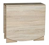 Farbe: Sonoma Eiche. Material: Spannplatte laminiert. Gewicht ca.: 25 kg