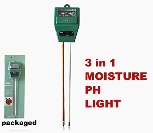 Professional Soil Meter Tester Sensor Moisture Probe PH Monitor