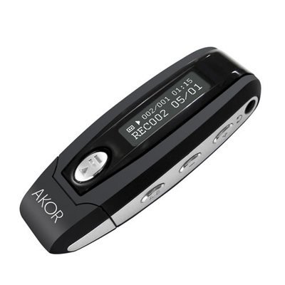 Preisvergleich Produktbild Akor – Clé USB MP3-Player Radio Diktiergerät 1 GB – AKOR