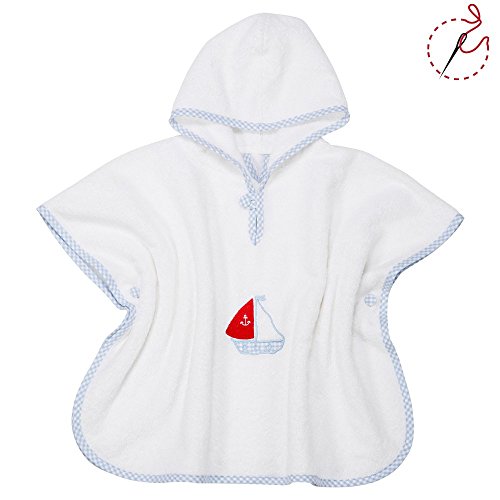 Preisvergleich Produktbild Hansekind TBA15010 Poncho Segelboot, 1-3 jahre