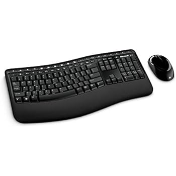 Microsoft Wireless Comfort Desktop 5000 Keyboard And Mouse Set