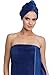 Merry Style Women's Wellness Turban 13007 (Darkblue/Darkblue, One Size)