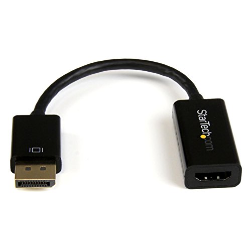 StarTech.com DisplayPort auf HDMI 4k 30Hz Adapter - DP 1.2 zu HDMI Video und Audio aktiv Konverter 1080p @ 60Hz für Computer / Laptop
