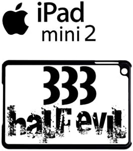 333 Half Evil Devil Cool Funny Hipster Swag Case Back Cover for iPad Mini 2 Tablet Black