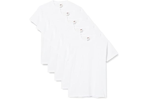 Fruit of the Loom pojkar 61-019-0 T-shirt (5-pack)