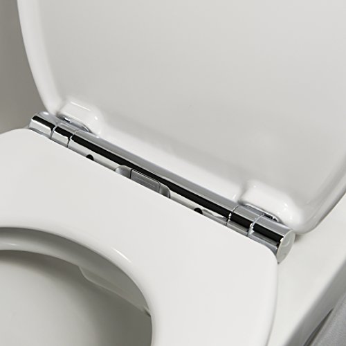 Tiger 252960346 WC-Sitz Boston mit Absenkautomatik und Easy-Clean-Funktion, weiß / chrom - 7