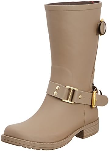 Colors of California Womens HC RB25 F14 Wellington Boots Tau/Pink Zip 6 UK, 39 EU