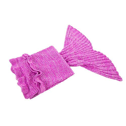 Kunmuzi Shark coperta da sella per bambini, super morbido e comodo sacco nanna per tutte le stagioni divano soggiorno trapunta, Great Birthday Christmas e per bambini (142 x 50 cm) rosa