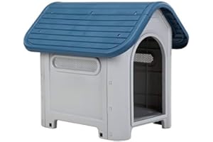 Pet Living Indoor/Outdoor Plastic Dog Kennel (GB mainland only)