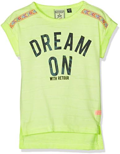 Retour Girl's Tiarra-B T-Shirt, Vert (Lemonade), 8 Years