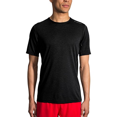 Preisvergleich Produktbild Brooks Men's Ghost Short Sleeve Black Medium