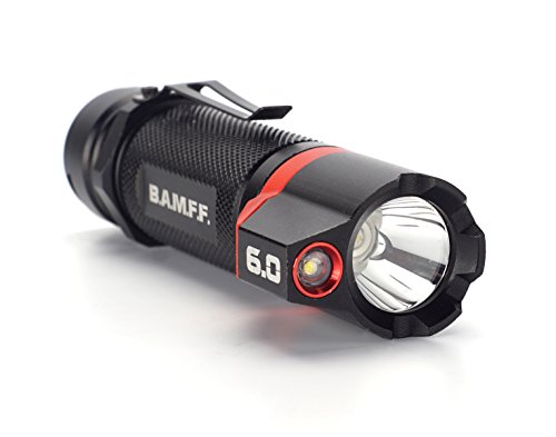 Striker Hand Tools 00340 Lumen Rechargeable Dual LED Tactical Flashlight Negro/Rojo Talla única