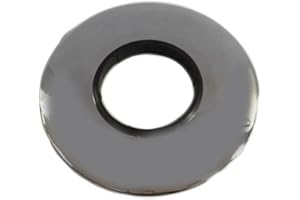 BAGNOCLIC Ricambio Piastra Rosone In Ottone Cromato, diametro Esterno 11,5 Cm, Interno 5,5