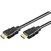 Produktbild High Speed HDMI+ with Ethernet 2,0 Meter HDMI+ A-Stecker>HDMI+ A-Stecker HDMI+ Kabel HiSpeed/wE 0200 G (SB)