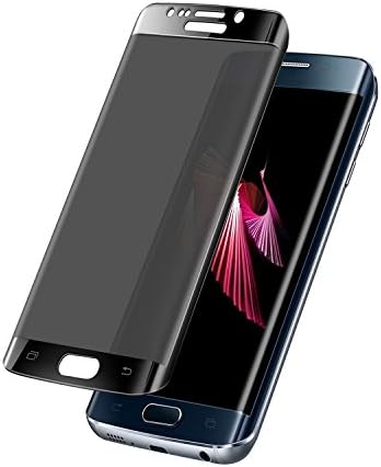 Charisor Galaxy S7 Edge Screen protector, S7 Edge Privacy Tempered Glass Anti-Spy [3D Curved][Case Friendly] [9H Hardness ] Screen Protector Shield For Samsung Galaxy S7 Edge (Black)