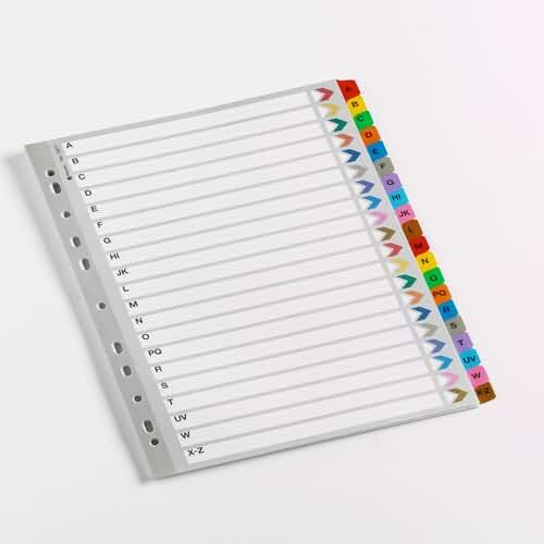 Amazon.co.uk alphabetical dividers