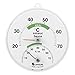 Produktbild Sauna Kombi Thermometer/Hygrometer für Infrarotkabinen Bimetall Sauna Thermohygrometer Analog
