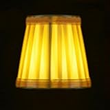 KING DO WAY Lampenschirm Leuchtschirm Lampe Schirm für Tischleuchte Nachttisch Tischlampe Hell grau - 6