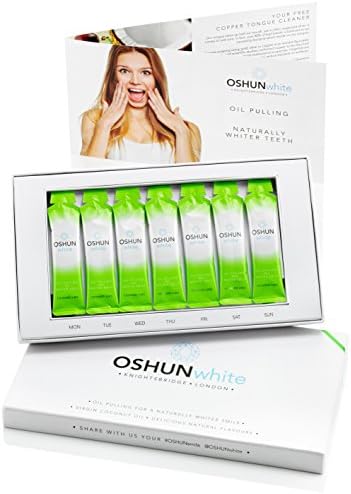 Coconut Oil Pulling Kit | Premium Natural Teeth Whitening | 14 Sachets | Organic Virgin Coconut Oil | Four Delicious Natural Flavours | Two Week Supply | The Best Tasting Oil Pulling