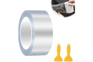 FENGQ Lackschutzfolie Transparent, 5CM*10M Selbstklebend Auto Schutzfolie, Kantenschutz Schutzfolie Universal Einstiegsleisten Schutz Folie für Auto Fahrrad Motorrad