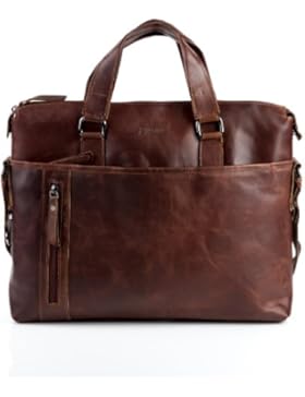 BACCINI Aktentasche LEANDRO - Laptoptasche groß fit für 15,4