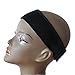 3 Colors Flexible Wig Grip Head Hair Band Adjustable Fastern Wig Black
