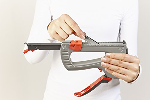 Novus Handtacker J-29 high performer, Zink-Druckguss-Gehäuse, Verarbeitung von Fein- bzw. Flachdrahtklammer, sowie Hammertacker-Klammern, Unterlademechanik mit Sicherheitsentriegelung, Klammersichtfenster uvm, 030-0432 - 5