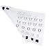 Malloom Silicone Workspace Stamping Plate Washable Mat Table Transfer Tools For Nail Art