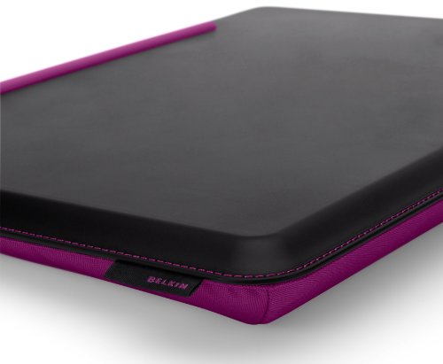 Belkin Cushdesk Kniekissen Unterlage (für Notebooks bis zu 46,7 cm (18,4 Zoll)) espresso/fuchsia - 5
