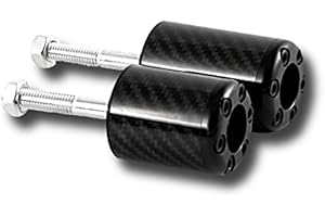 BS-MOTOPARTS roulettes de Protection pour Honda CB 600 Hornet/CBF 600 98-07 Carbone