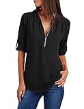camisas de mujer blancas Material de la blusa: gasa, suelta, muy cómoda y transpirable, sin visibilidad, sin arrugas, ligera pero no transparente o pegajosa.