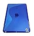Produktbild Absolute Qualität S zeichnen Wellen-Gel-Silikon-Kasten-Abdeckung für Apple iPad 2 Air / Ipad 6 (2014-15) BLUE von G4GADGET®