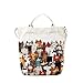 Produktbild Felicove Damen Schultertasche, Femme Taschen Cartoon Katzen Bedruckte Strandtasche Shopping Handtaschen Canvas Tote