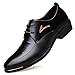 Produktbild Qianliuk Männer Kleid Schuhe Mode Spitz Schnürschuhe Männer Business Casual Schuhe Leder Oxford Schuhe Für Männer