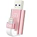 Produktbild Augustwxl DM Aiplay iPhone-USB-Stick, USB 3,0 High-Speed, für iPhone, iPad, iPod mit Apple-MFI-Zertifizierung rosegold 128 GB