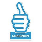 lokstedter weg 45 wasserfest JOllify Aufkleber - LOKSTEDT - Farbe: Design: Thumbs up - Daumen hoch