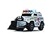 Produktbild Dickie Toys 203302001 - Action Series Police, Polizeiauto inklusive Batterien, 15 cm