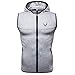 Produktbild BHYDRY Sommer-Reißverschluss-Pullover der Art- und Weisemänner mit Kapuze Sport Pacthwork Sleeveless Spitzenweste
