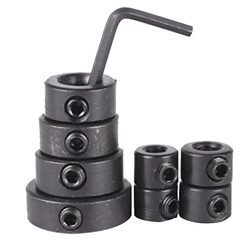 Gazechimp 8 tlg Set Tiefenanschlagringe 3 - 16 mm