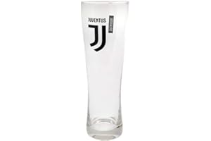 JUVENTUS Verre à bière/verre à blé avec logo FC (taille unique) Transparent