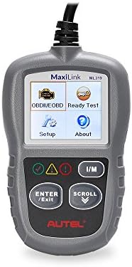 Autel MaxiLink ML319 OBDII Automotive Scanner Car OBD2 Diagnostic Tool With I/M Readiness
