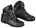Produktbild Motorrad Stiefel Racing Stylist Kurze Ankle Boot Motorrad Off Road Touring Schuhe Wasserdicht gepanzert für Herren Jungen - UK 9