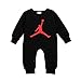 YISET Baby Clothing Long Sleeve Jordan Baby Rompers Jump Suit (10-12 Months)