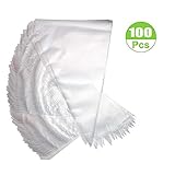Estas bolsas transparentes son ideales para la decoración de pasteles instante, ideal para hacer pasteles, galletas, cremas, repostería, pastel, etc.