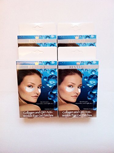 4 Boxes Revitale Collagen Eye Gel Anti Wrinkle Patches 20 Pairs