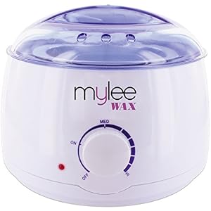 Mylee White Thermostatic Control Wax Heater & Mylee 450g Rose Soft Wax Kit New - Image 10