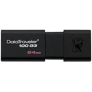 Kingston DataTraveler DT100 G3 64GB USB 3.0 Pen Drive (DT100G3/64GBIN)