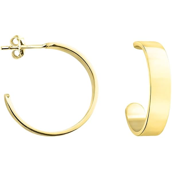 SOFIA MILANI Damen Steck-Creolen Aus 925er Sterling Silber Mit Zirkonia – Elegante Ohrringe Für Allergikerinnen