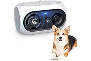 BUBBACARE Anti Bellen Gerät, Automatische Ultraschall Antibell für Hunde, Wiederaufladbare Stopp-Hundebell-Gerät mit 3 Einstellbaren Modi, Bellenstopper für Innen Außenbereich Kleine Mittel Große Hunde