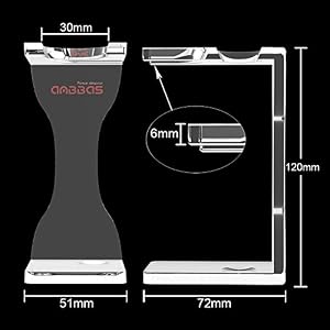 Shaving Set, Anbbas 3in1 Pure Badger Shaving Brush Natural Solid Wood Handle and Shaving Bowl 2 Layers Stainless Steel… - Image 6